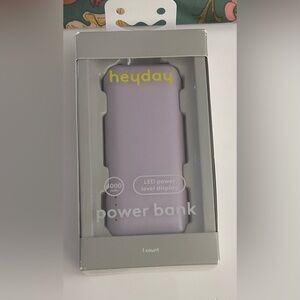 ⭐️ Heyday Purple Power Bank Portable Chargers NWB